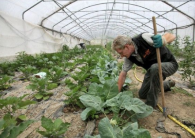 Les Jardins du Pont-Blanc par l’association Aurore